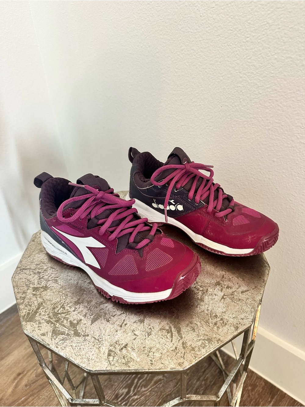 Diadora Women's Clay court Tennis Shoes